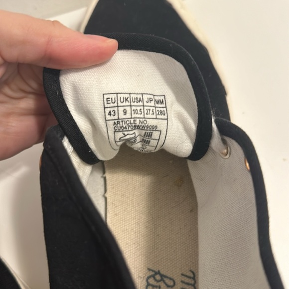 Maison Kitsune High Top Sneakers (size 43/10.5 us) - Picture 6 of 8